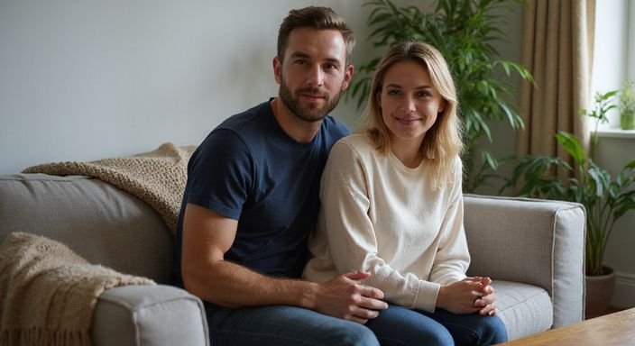 Een man en vrouw hebben neukafspraakjes